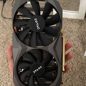 Zotac NVIDIA GTX 1060 graphics card bought this year barely used for 4 months